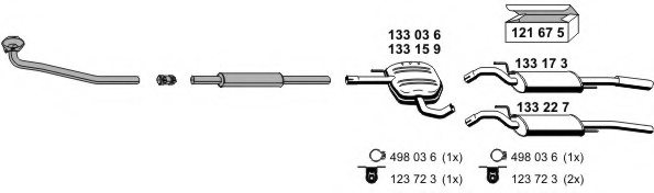 ERNST 070241 Exhaust System
